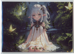 ❤NAHIDA - Goddess Story ANIME WAIFU Card - SWEET GIRL DIARY 2 SSR-09 - GENSHIN - Image 1