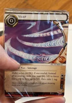 FFG Android Netrunner LCG Data Pack -Trace Amount - Sealed - ADN03 - Image 5