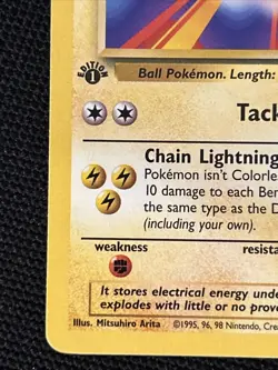Pokemon Electrode 18/64 (1st Edition) *Near Mint* Jungle ‘Never Played Card’ - Image 2