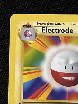 Pokemon Electrode 18/64 (1st Edition) *Near Mint* Jungle ‘Never Played Card’ - Image 3