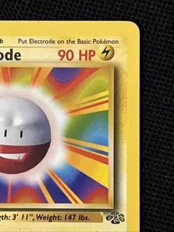 Pokemon Electrode 18/64 (1st Edition) *Near Mint* Jungle ‘Never Played Card’ - Image 4