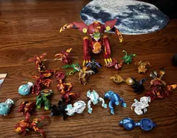 Bakugan TCG Titan Dragonoid, Block Growth, Hurricane Slash Cards & Accessories - Image 1
