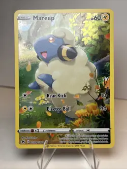 NM- Mareep GG34/GG70 Crown Zenith: Galarian Gallery AUTHENTIC Pokemon Card - Image 1