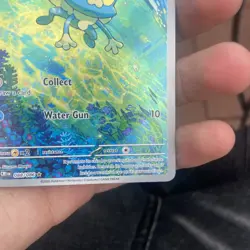 Pokemon Froakie Full Art Holo Water 70 HP Card English - Image 4