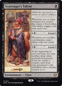 Scavenger's Talent R Bloomburrow 111 NM - Image 1