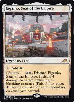 Eiganjo, Seat of the Empire R Kamigawa: Neon Dynasty 268 NM - Image 1