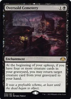 Oversold Cemetery R Dominaria Remastered 96 NM - Image 1