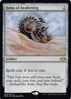 Helm of Awakening R Dominaria Remastered 224 NM - Image 1