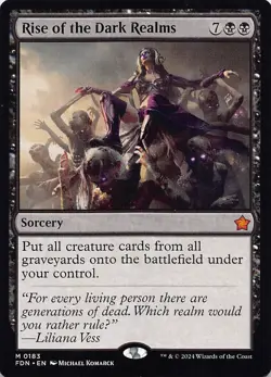 Rise of the Dark Realms M Foundations 183 NM - Image 1