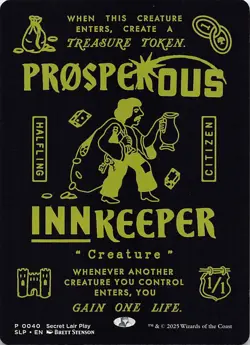 Prosperous Innkeeper P Secret Lair Showdown 40 NM - Image 1