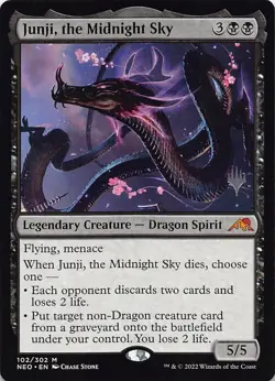 Junji, the Midnight Sky M Promo Pack: Kamigawa: Neon Dynasty 102 NM - Image 1