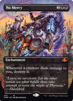 No Mercy (Borderless) M Dominaria Remastered 427 NM - Image 1