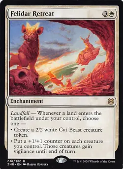 Felidar Retreat R Zendikar Rising 16 NM - Image 1