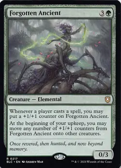 Forgotten Ancient R Commander: Bloomburrow 217 NM - Image 1
