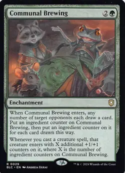 Communal Brewing R Commander: Bloomburrow 29 NM - Image 1