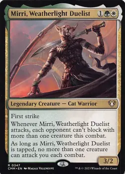 Mirri, Weatherlight Duelist R Commander Masters 347 NM - Image 1