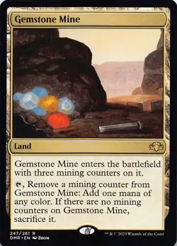 Gemstone Mine R Dominaria Remastered 247 NM - Image 1