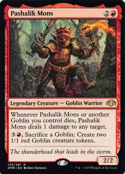 Pashalik Mons R Dominaria Remastered 133 NM - Image 1