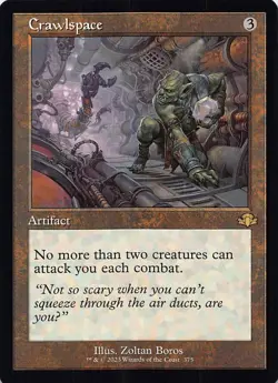 Crawlspace (Retro Frame) R Dominaria Remastered 375 NM - Image 1