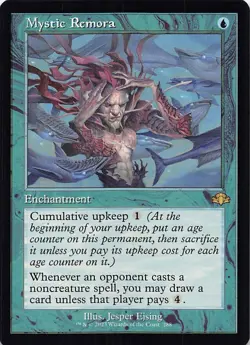 Mystic Remora (Retro Frame) R Dominaria Remastered 288 NM - Image 1