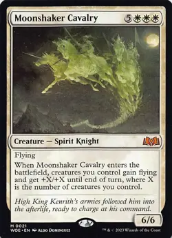 Moonshaker Cavalry M Wilds of Eldraine 21 NM - Image 1