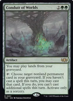 Conduit of Worlds R Commander: Tarkir: Dragonstorm 251 NM - Image 1