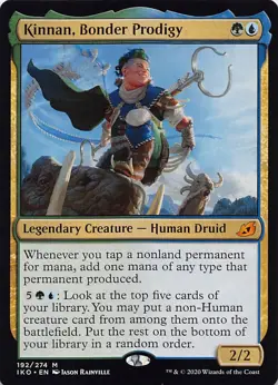 Kinnan, Bonder Prodigy M Ikoria: Lair of Behemoths 192 NM - Image 1