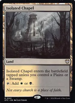Isolated Chapel R Commander: Outlaws of Thunder Junction 301 NM - Image 1