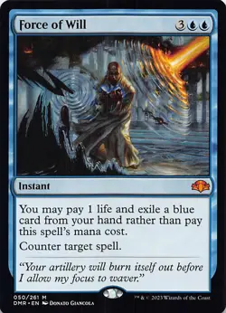 Force of Will M Dominaria Remastered 50 NM - Image 1