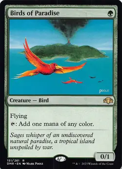 Birds of Paradise R Dominaria Remastered 151 NM - Image 1