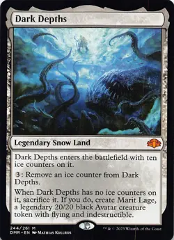 Dark Depths M Dominaria Remastered 244 NM - Image 1