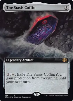 The Stasis Coffin (Extended Art) R The Brothers' War 366 NM - Image 1