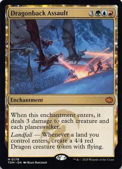 Dragonback Assault M Tarkir: Dragonstorm 179 NM - Image 1