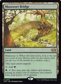 Mosswort Bridge R Commander: Tarkir: Dragonstorm 379 NM - Image 1