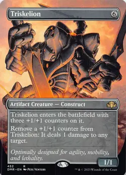 Triskelion (Borderless) R Dominaria Remastered 452 NM - Image 1
