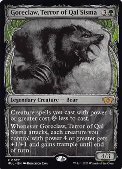 Goreclaw, Terror of Qal Sisma R March of the Machine: Multiverse Legends 27 NM - Image 1