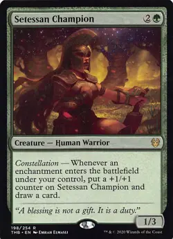 Setessan Champion R Theros Beyond Death 198 NM - Image 1