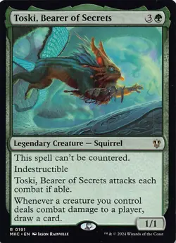 Toski, Bearer of Secrets R Commander: Murders at Karlov Manor 191 NM - Image 1
