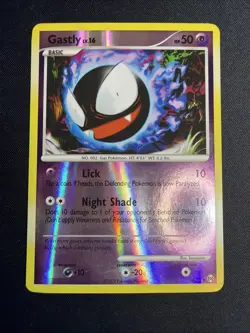 Pokemon TCG Gastly Lv.16 36/99 Reverse Holo - Platinum Arceus 2009 - Image 1