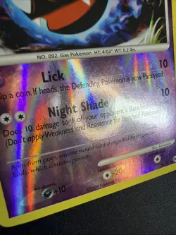 Pokemon TCG Gastly Lv.16 36/99 Reverse Holo - Platinum Arceus 2009 - Image 2