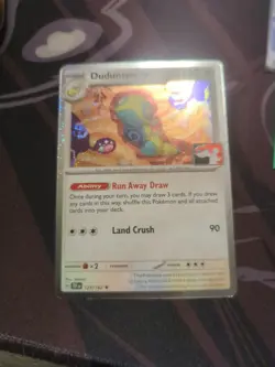 Pokemon Prize Pack Series 7 Dudunsparce 129/162 Cosmos Holo - PLAY STAMP - Image 1