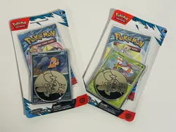 POKEMON TCG JOURNEY TOGETHER Checklane blisters ENGLISH promo Set Yanma/Scraggy - Image 1