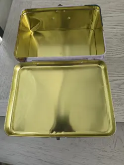 Vintage Pokemon Pikachu SHINING LEGENDS COLLECTOR CHEST LUNCH BOX Tin Can - Image 5