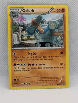 GOLURK 41/98 C ANCIENT ORIGINS POKEMON NM/M GOLURK - Image 1