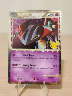 Pokemon TCG Dragapult Prime SWSH132 Black Star Promo Celebrations NM/M - Image 1