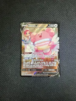 Pokemon TCG - Blissey V TG22/TG30 - SWSH Silver Tempest Trainer Gallery - NM - Image 1