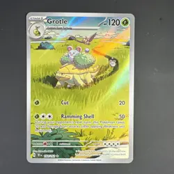Pokemon TCG Grotle 164/162 Temporal Forces Illustration Rare Card NM Fast Ship - Image 1