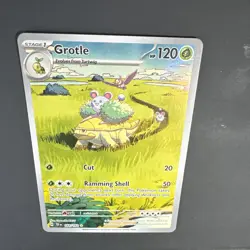 Pokemon TCG Grotle 164/162 Temporal Forces Illustration Rare Card NM Fast Ship - Image 3