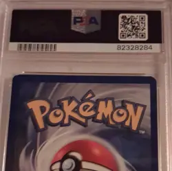 PSA 8 2000 Pokemon WotC Promo Meowth Holo 10/53 Black Star English - Image 3