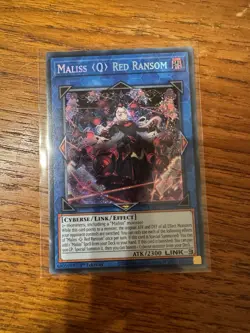 Maliss [Q] Red Ransom - MP25-EN125 - Prismatic Secret Rare YuGiOh - Image 1
